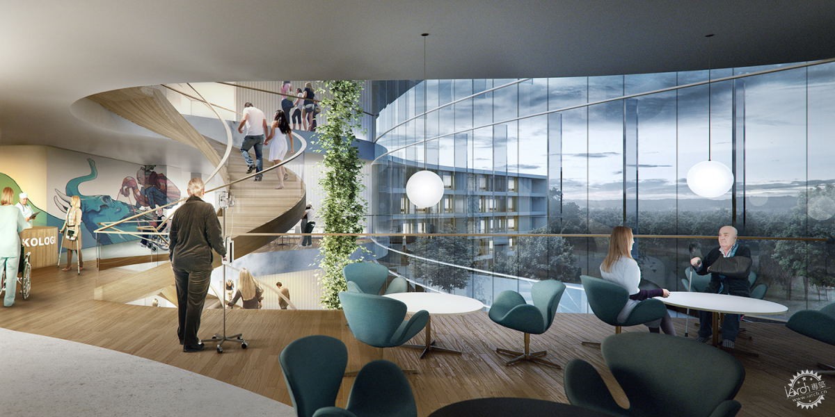 ɫáNorth ZealandҽԺ/ C.F. Møller Architects12ͼƬ