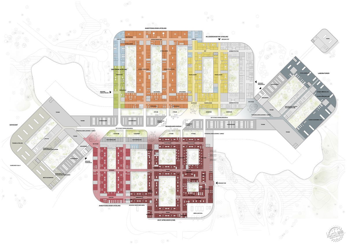 ɫáNorth ZealandҽԺ/ C.F. Møller Architects20ͼƬ
