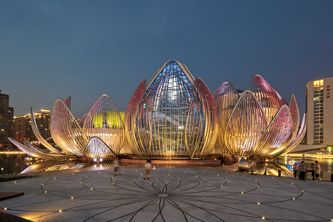 The Lotus Exhibition Centre and Peoples Park, Wujin, China1ͼƬ