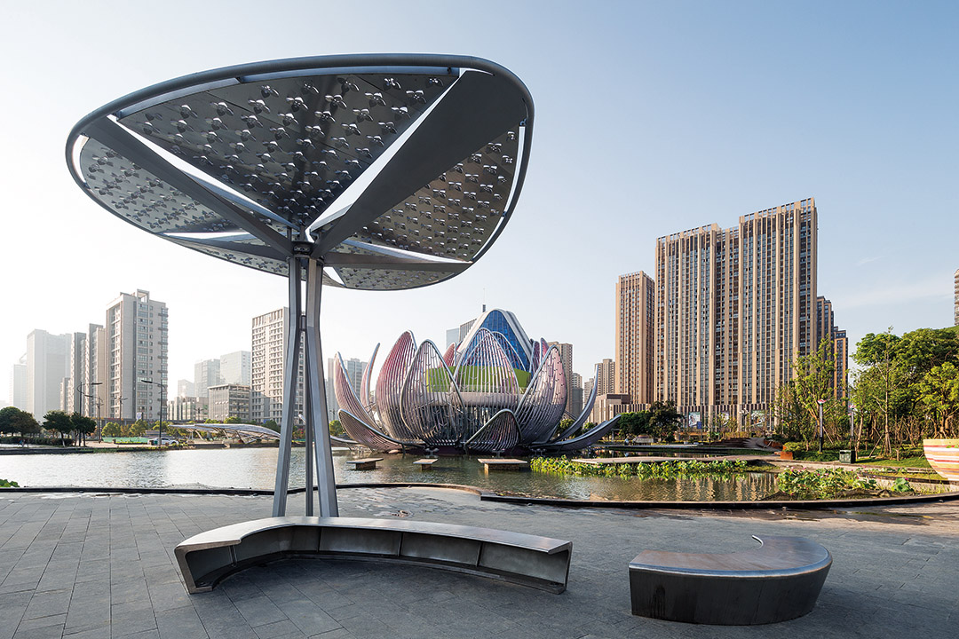 The Lotus Exhibition Centre and Peoples Park, Wujin, China9ͼƬ