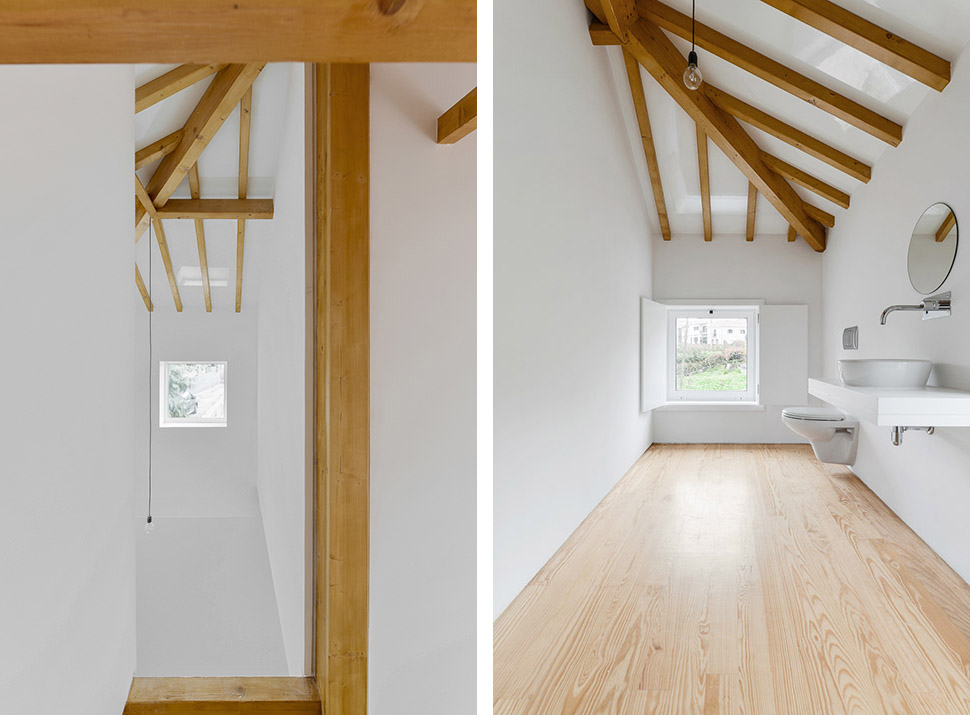 Wood Structure Inside Stone Walls / Corpo Atelier8ͼƬ