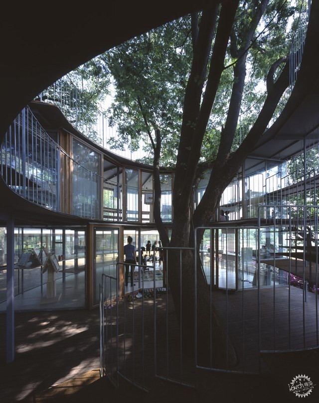 ׶԰Ring Around a Tree by Tezuka Architects12ͼƬ