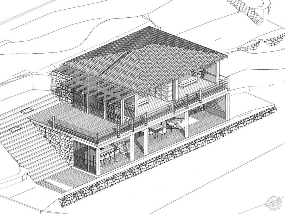 ϶ʯͷסլ/ Inai Arquitectura15ͼƬ