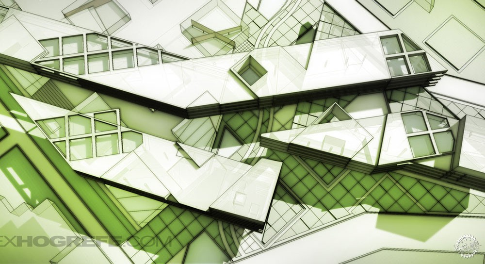 SketchUp  Photoshop ЧͼȾȾ/ Alex Hogrefe1ͼƬ