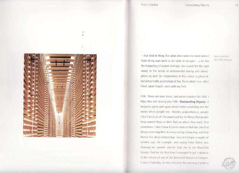 Χ PETER ZUMTHOR ATMOSPHERES_V3.05ͼƬ