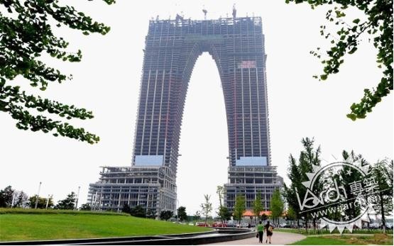 Chinese liken RMJM tower to pair of underpants1ͼƬ