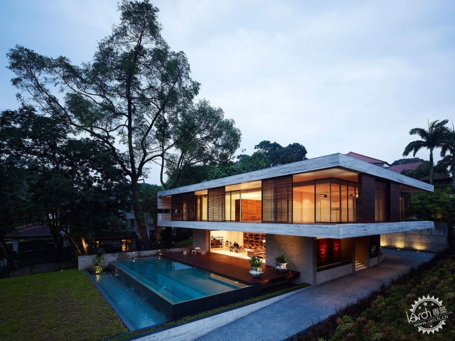 ONG&ONG have designed the JKC1 house in Singapore.2ͼƬ