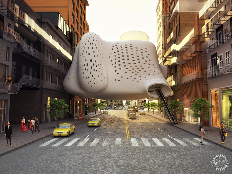 ֮/ ZAʦ Heart of the District Competition Entry / ZA Architects5ͼƬ