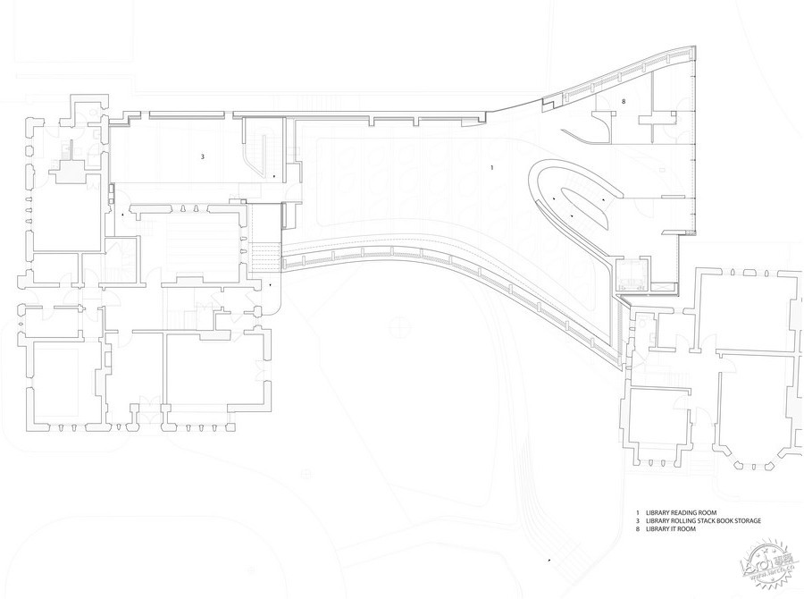 жģʥѧԺ  / Zaha Hadid Architects/Middle East Centre, Saint Ant...7ͼƬ