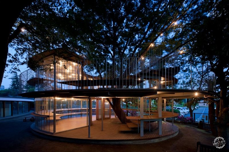 ׶԰Ring Around a Tree by Tezuka Architects1ͼƬ