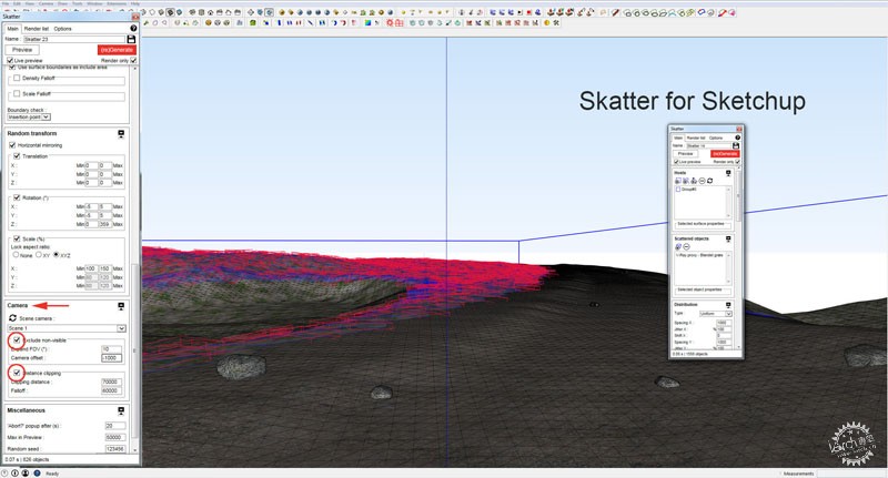 SketchUp & SkatterݵȾͼ25ͼƬ