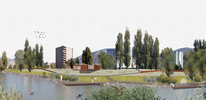 重返城市的遗忘河流丨罗纳河谷景观规划设计第7张图片