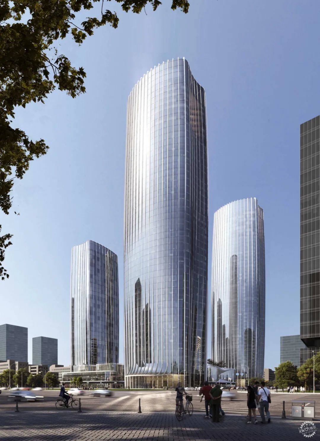 广州广开·云汇科技金融中心，两座双子塔构筑城市新地标第2张图片