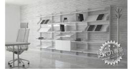 Totem Shelves Modular Storing System by Officina41 Can Help You Show Off