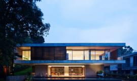 ONG&ONG have designed the JKC1 house in Singapore.