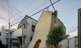 东京的错层式工作室，漫画家“动态”的房子