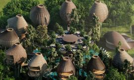 DNA 建筑事务所设计的墨西哥“全景鸟巢”度假村