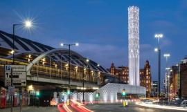 建筑外壳花边结构的多种可能性——英国能源中心仿生塔
